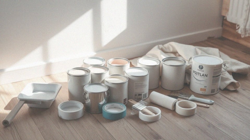 Jakie są koszty związane z zakupem farby na mieszkanie 50 m²?