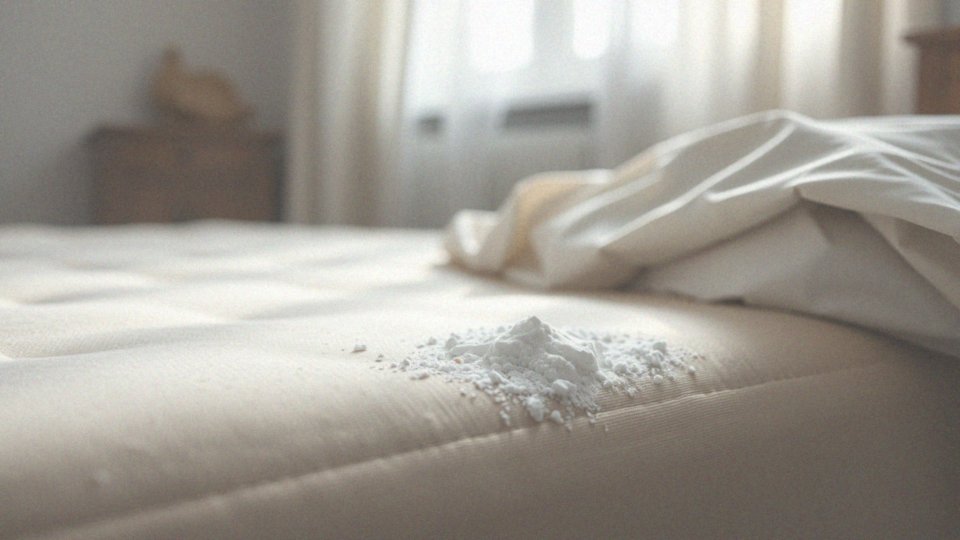Jak skutecznie usunąć plamy z moczu z materaca przy użyciu sody oczyszczonej?