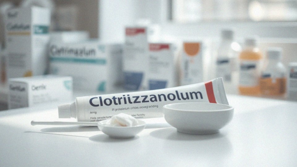 Jakie jest działanie Clotrimazolum maści?