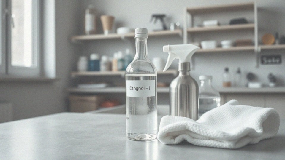 Jak alkohol etylowy może być zamiennikiem dla alkoholu izopropylowego?