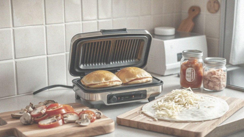 Jak przyrządzić pizzowe kieszonki w opiekaczu?