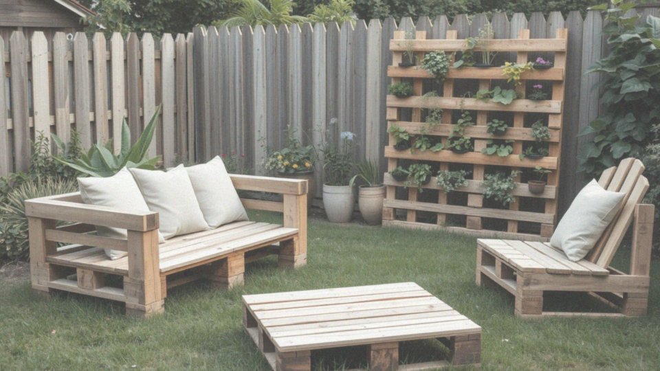 Cuda z palet do ogrodu – inspiracje na ekologiczne projekty DIY